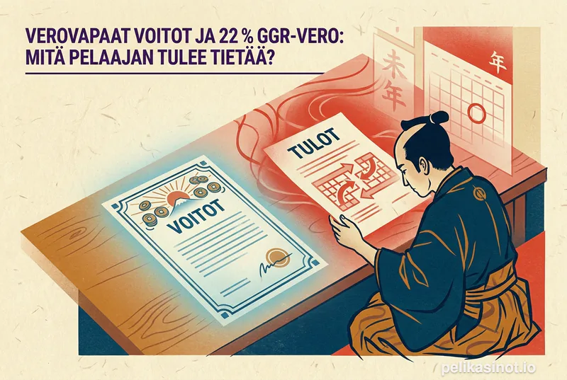 Verovapaat voitot ja 22 % GGR-vero: Mitä pelaajan tulee tietää?